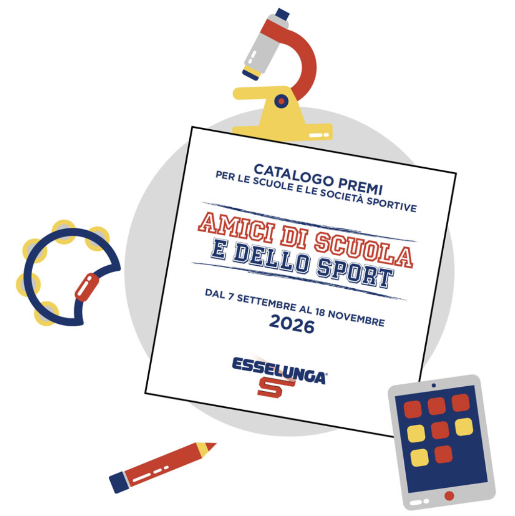 Amici di Scuola e dello Sport:  sostieni la nostra realtà con i Buoni Esselunga!